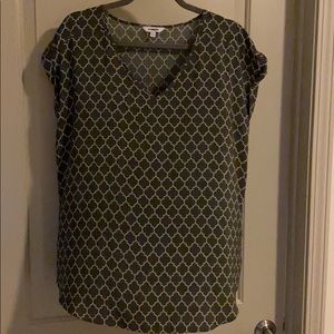 Express Silky Printed Blouse